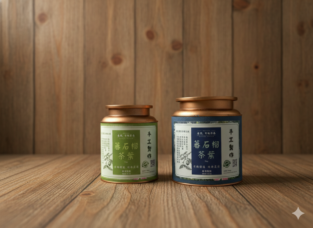 姜頭罐裝茶葉 - 番石榴茶葉 (大罐 74G)